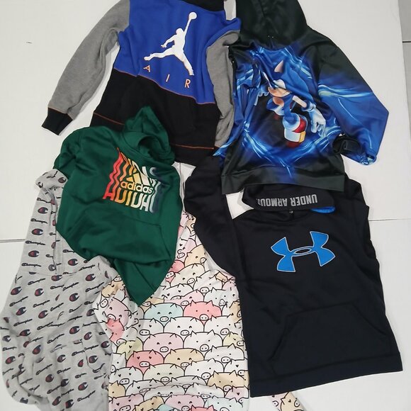 6 Kids' boys hoodie sweater multiples brands for youth boys 8 to 10 years old. - Picture 13 of 13